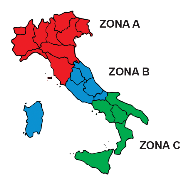 Zone Assistenza in Italia
